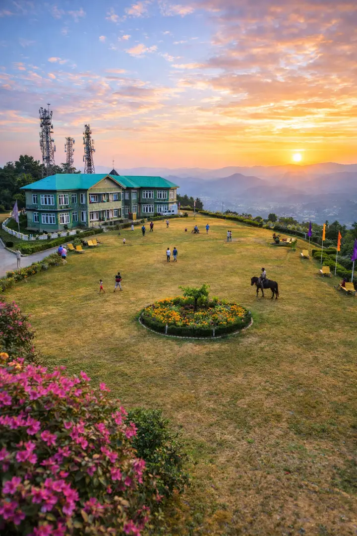 Panoramic view from Deolo Hill, Kalimpong