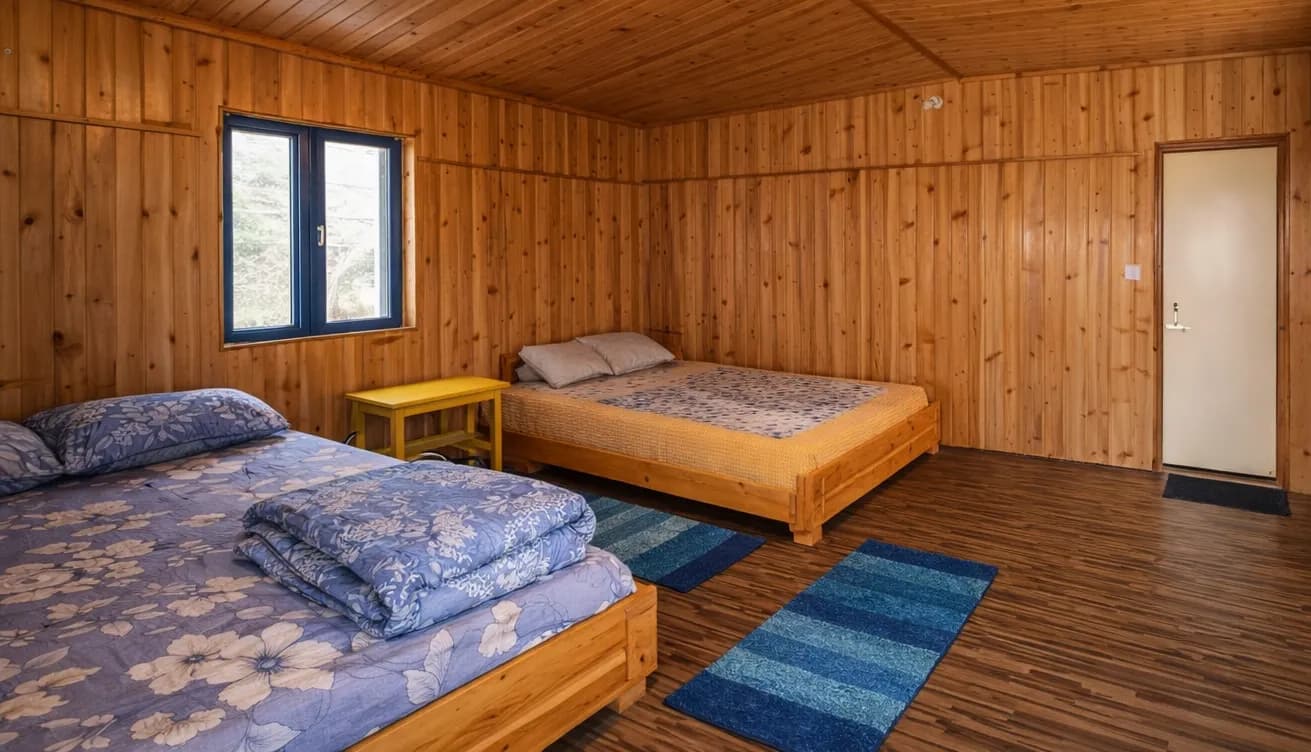 Double bed room Type A at Rigsel Homestay, Kaffer Gaon, Kalimpong